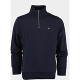 Gant Sweater Blauw reg shield half zip sweat 2008005/433