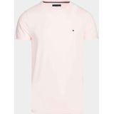Tommy Hilfiger T-shirt korte mouw Roze Stretch Slim Fit Tee MW0MW10800/TJS