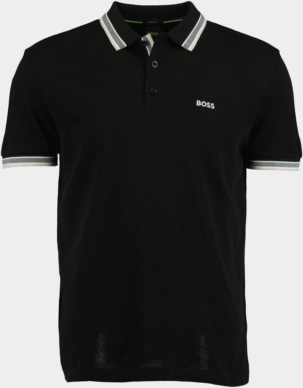 BOSS Green Polo korte mouw Grijs Paddy 10241663 01 50469055/018