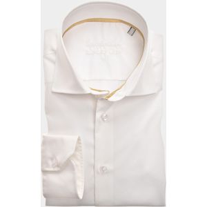 Ledub Business hemd lange mouw Beige 4010S/1/302/ SF 5 0343568/920-350-920