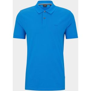 BOSS Black Polo korte mouw Blauw Pallas 10241531 02 50468301/432