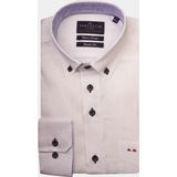 Portofino Casual hemd lange mouw Wit PF22 21796/01
