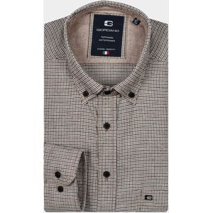 Giordano Casual hemd lange mouw Beige Brando, LS Button Down Brush 427301/82