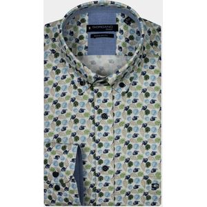 Giordano Casual hemd lange mouw Groen Ivy, LS Button Down Autumn Pr 427014/70