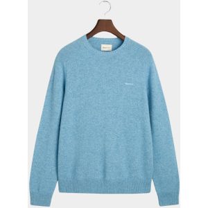 Gant Pullover Blauw Wool Blend C-Neck 8050226/427