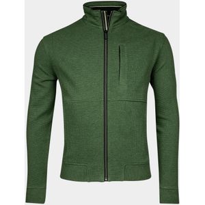 Baileys Vest Groen Sweat Cardigan Zip 422218/785