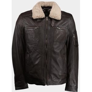 Donders 1860 Lederen Jack Bruin Leather Jacket 52427/580