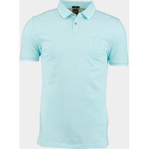 BOSS Orange Polo korte mouw Blauw Passertip 10242645 01 50472665/461