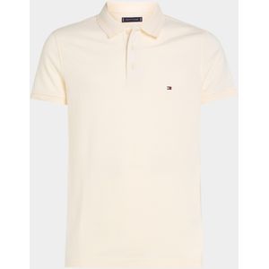 Tommy Hilfiger Polo korte mouw Beige Pretwist Mouline Slim Fit Polo MW0MW34755/AEF