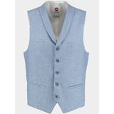 Club of Gents Gilet Mix & Match Blauw Weste/Waistcoat CG Paddy 31.002S0 / 242340/61