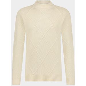 Born With Appetite - Ivar Pull Mockneck - Coltrui - Beige - 100% Wol