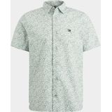 Vanguard Casual hemd korte mouw Wit Short Sleeve Shirt Print on p VSIS2404257/7003
