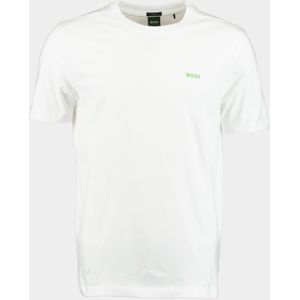 BOSS Green T-shirt korte mouw Wit Tee 10110340 01 50469057/100