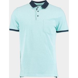 Commander flag Polo korte mouw Groen 3-Knopf-Polo-Shirt, 1/2 Arm 214008259/545