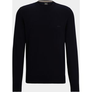 BOSS Black Pullover Blauw Pacas-L 10255186 01 50506023/404