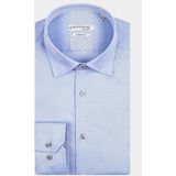 Giordano Casual hemd lange mouw Blauw Maggiore 317882/61