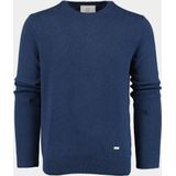Born With Appetite Pullover Blauw REX r-neck pullover 24105RE21/290 navy