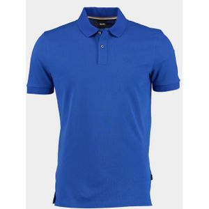 BOSS Black Polo korte mouw Blauw Pallas 10241531 02 50468301/433