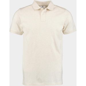 Bos Polo korte mouw Beige Fender Polo Melange 24108FE62BO/820 sand