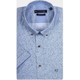 Giordano Casual hemd korte mouw Blauw League 316007/60