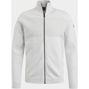 Vanguard Vest Beige Zip jacket cotton melange VKC2403364/910