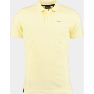 Gant Polo korte mouw Geel MD. SS Pique Rugger 2003179/721