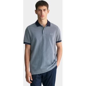 Gant Polo korte mouw Blauw 4-Col Oxford SS Pique 2057029/403