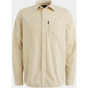PME Legend - Casual Hemd Lange Mouw - Beige - Dobby Cord - PSI2510206/7013
