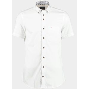 Portofino Casual hemd korte mouw Wit PF37 21807/01