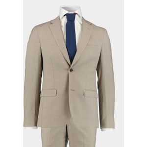 Scotland Blue Kostuum Beige D8 Toulon Suit Wool 233028TO12SB/820 sand