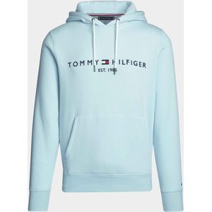 Tommy Hilfiger Sweater Blauw Tommy Logo Hoody MW0MW11599/CYR