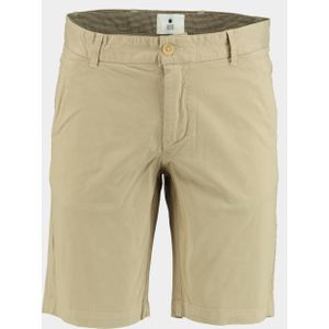 Bos Bright Blue Korte Broek Beige Barry Chino Short 22109BA01BO/820 sand