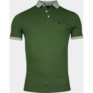 Baileys Polo korte mouw Groen Poloshirt pique 415288/74