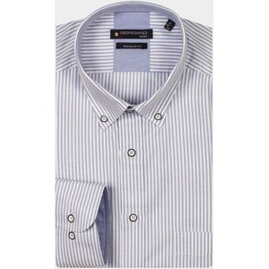 Giordano Casual hemd lange mouw Blauw Ivy long sleeve button down o 517131/61