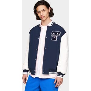 Tommy Jeans Zomerjack Blauw Colorblock Varsi DM0DM18702/C1G