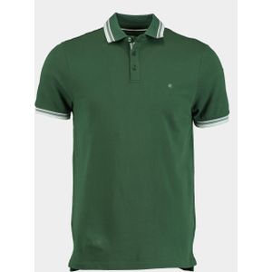 Bos Bright Blue Polo korte mouw Groen Brick Polo Oxford Collar 23108BR06BO/390 bottle green