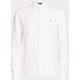 Tommy Hilfiger Casual hemd lange mouw Wit Pigment Dyed LI Solid RF Shirt MW0MW34602/YCF
