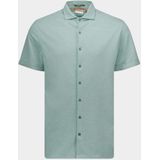 No Excess Casual hemd korte mouw Groen Shirt Short Sleeve Jersey Str 23420281/058