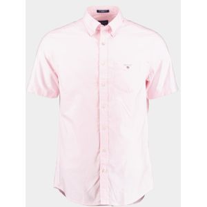 Gant Casual hemd korte mouw Roze D1. Reg Oxford SHirt SS BD 3046001/662