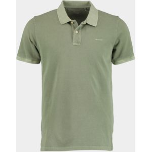 Gant Polo korte mouw Groen Sunfaded Pique SS Rugger 2043005/362