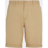 Tommy Jeans Korte Broek Beige Scanton Short DM0DM18812/AB0