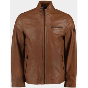 Donders 1860 Lederen jack Bruin Distrixx Leather Jacket 52382/461