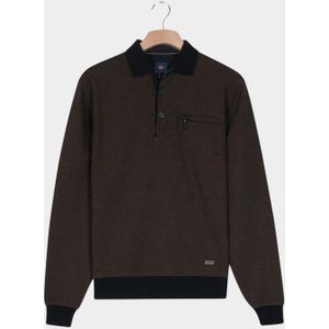 Baileys sweat halfzip Rood Sweatshirt Polo Collar / plac 523059/85