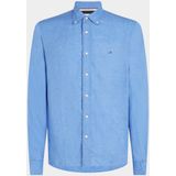 Tommy Hilfiger Casual hemd lange mouw Blauw Pigment Dyed LI Solid RF Shirt MW0MW34602/C30