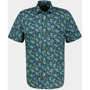 Lerros Casual hemd korte mouw Blauw 2542326/456