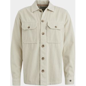 Cast Iron Casual hemd lange mouw Beige Long Sleeve Shirt Solid Ribco CSI2409227/7014