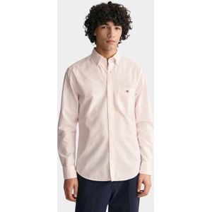 Gant Casual hemd lange mouw Roze Regular Fit Oxford 3000230/662