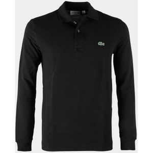 Lacoste Polo lange mouw Zwart Polo L.M. Regular Fit Zwart L1312/031