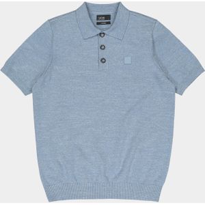 Butcher of Blue Polo korte mouw Blauw Lt Clifden Polo M2416003/836