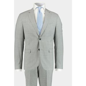 Bos - Kostuum - Grijs - 100% Wol - Slim Fit